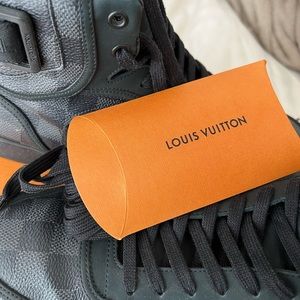 Louis Vuitton high top sneakers. Size 11. great shape worn once